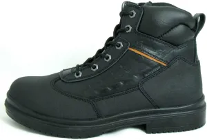 6 in Work Boot, 10, Wide, Unisex, Black, Steel Toe Type, 1 PR 7800-10W - 1 Each