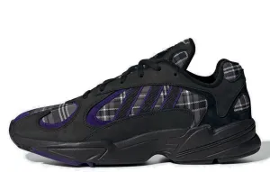 Adidas Originals Yung-1 Chunky Unisex Sneakers, Black/Purple
