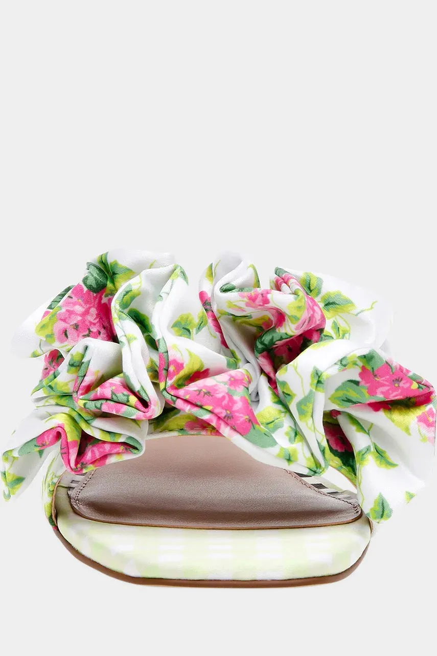 Alivia Sandal ~ White Multi