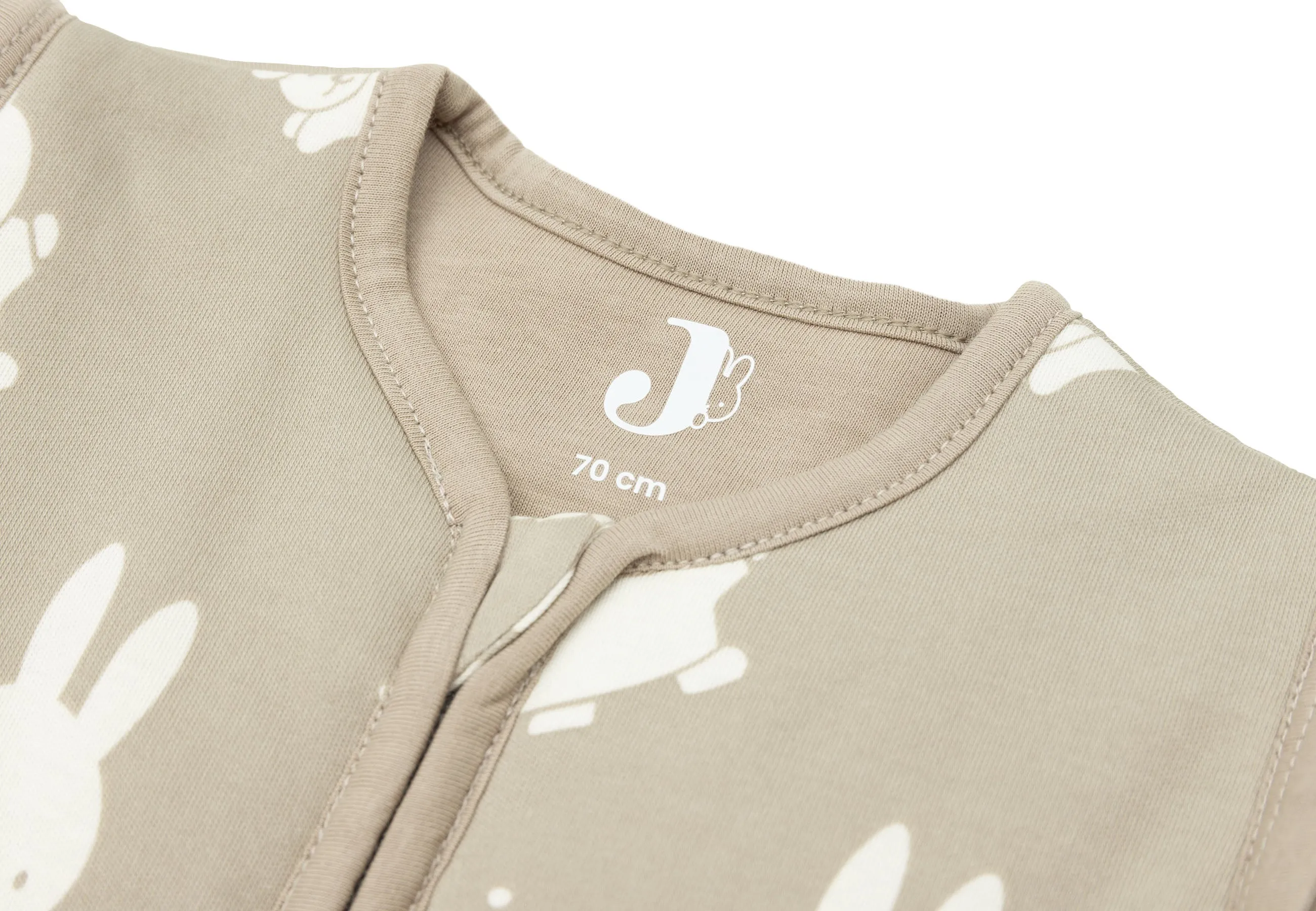Baby Slaapzak met Afritsbare Mouw 70cm Miffy  Snuffy - Olive Green