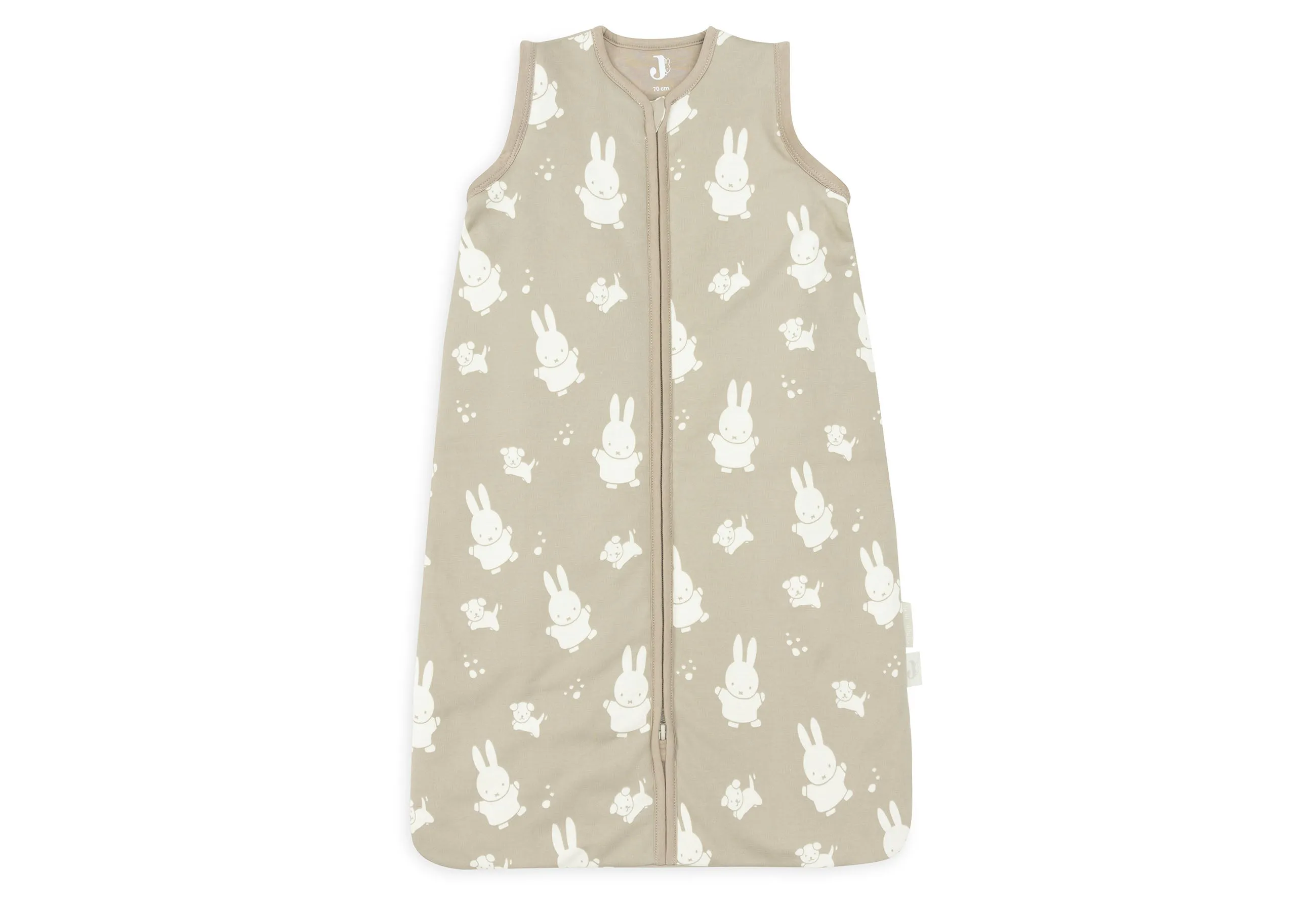 Baby Slaapzak met Afritsbare Mouw 70cm Miffy  Snuffy - Olive Green