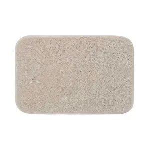 Beige Microfiber Bathmat