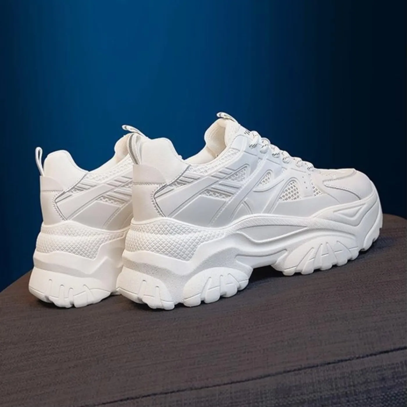 Chunky Sneakers for Women & Girls Platform Running Shoes Thick Sole Walking Shoes for Travel & Sport