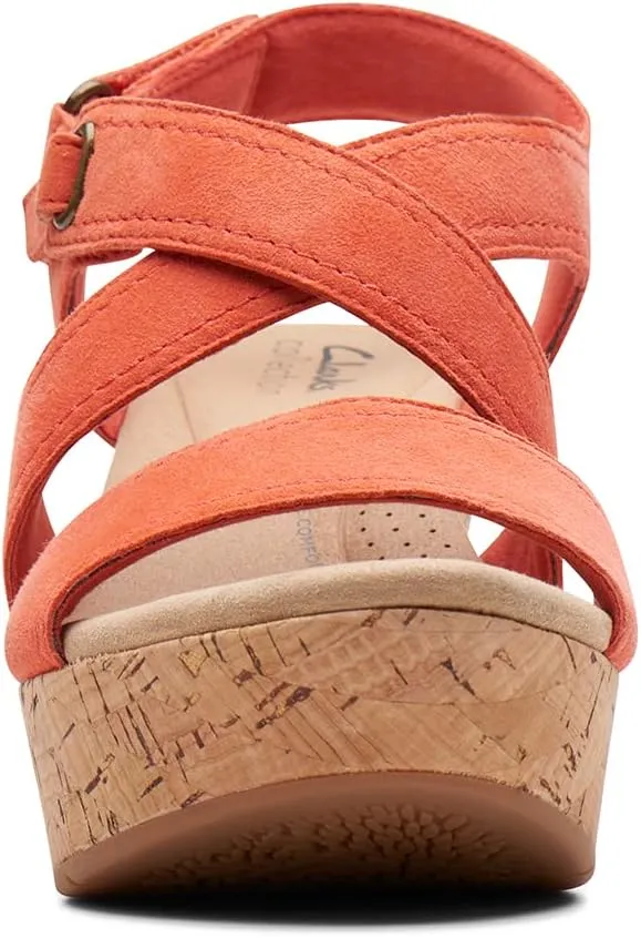 Clarks Women's Rose Way Wedge Sandal