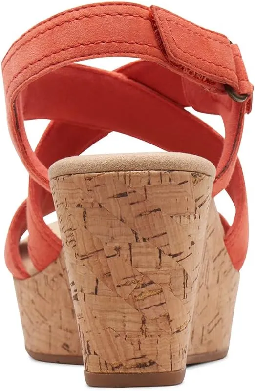 Clarks Women's Rose Way Wedge Sandal