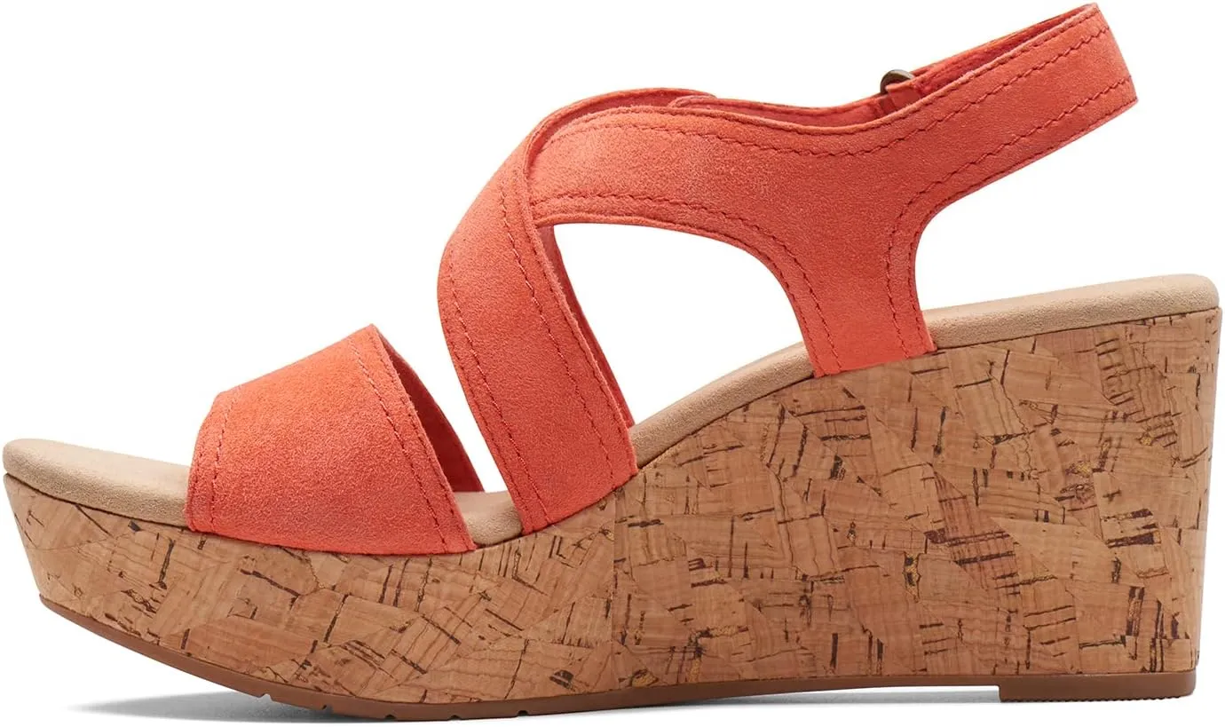 Clarks Women's Rose Way Wedge Sandal