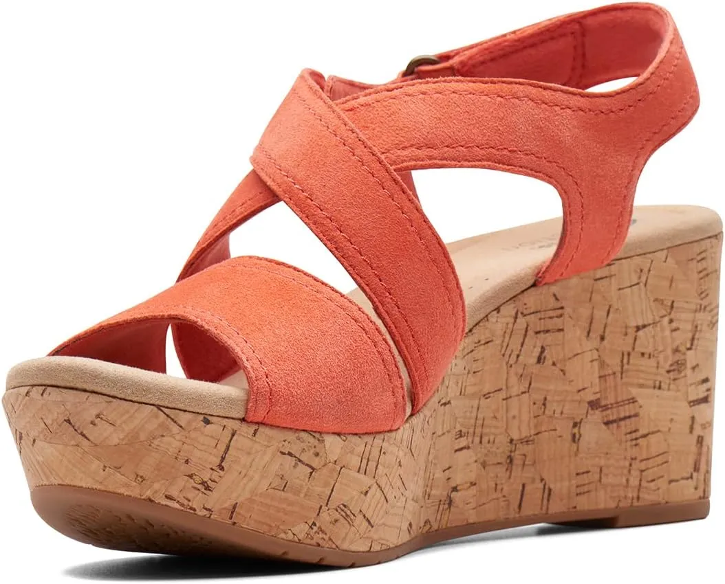 Clarks Women's Rose Way Wedge Sandal