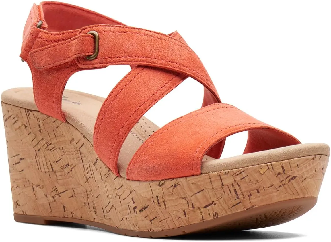 Clarks Women's Rose Way Wedge Sandal