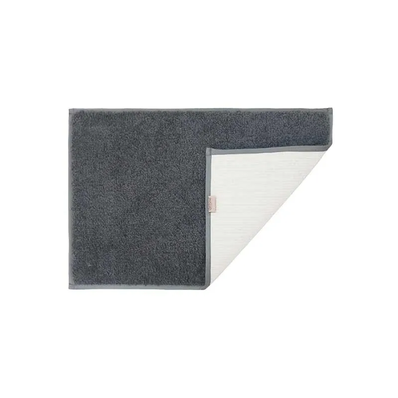 Dark Grey Microfiber Bathmat