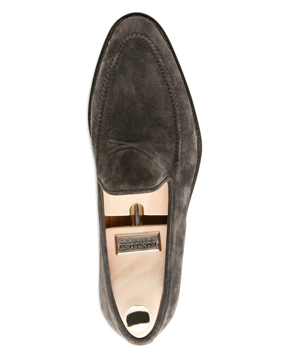 De Bustis Suede Loafer in Graphite