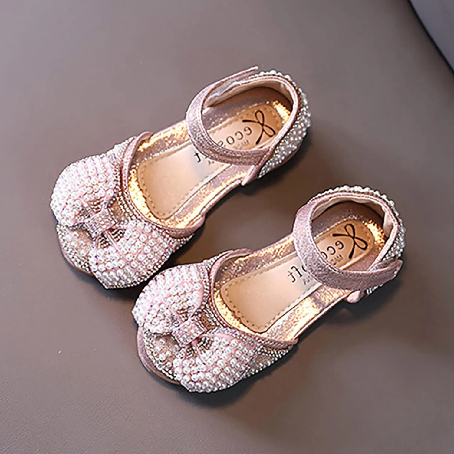 Fashion Spring and Summer Children Dance Shoes Girls Dress Performance Princess Shoes Flat Toddler Shoes Girl Size 6