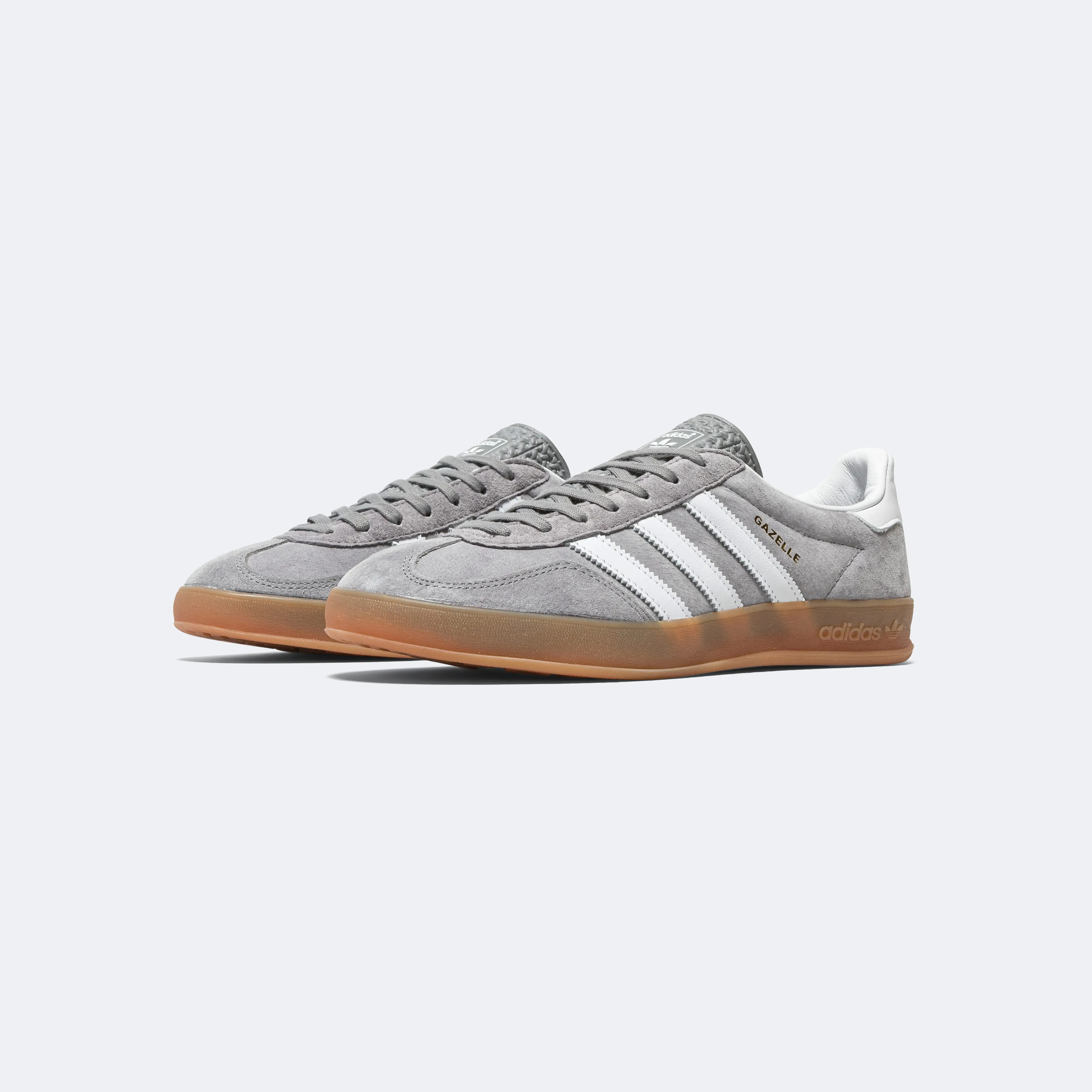 Gazelle Indoor - Grey Three/Cloud White-Gum