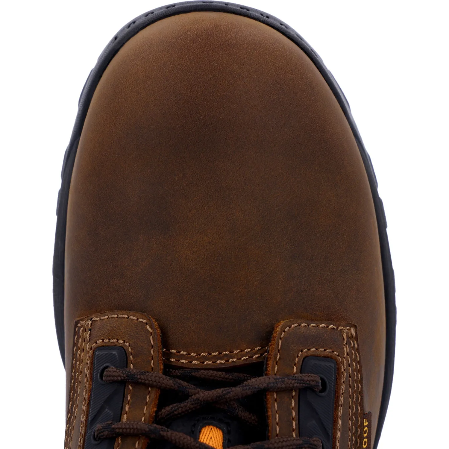 Georgia Mens TBD Waterproof Brown Leather Work Boots