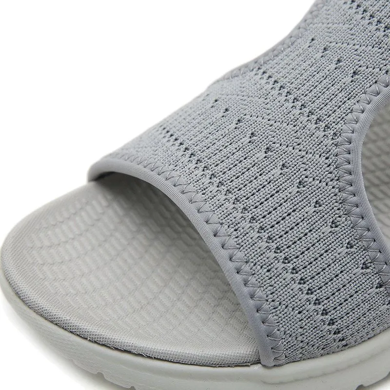 GroovyWish Women Walking Orthopedic Sandals Mesh Hollow Out Trendy Summer Sandals