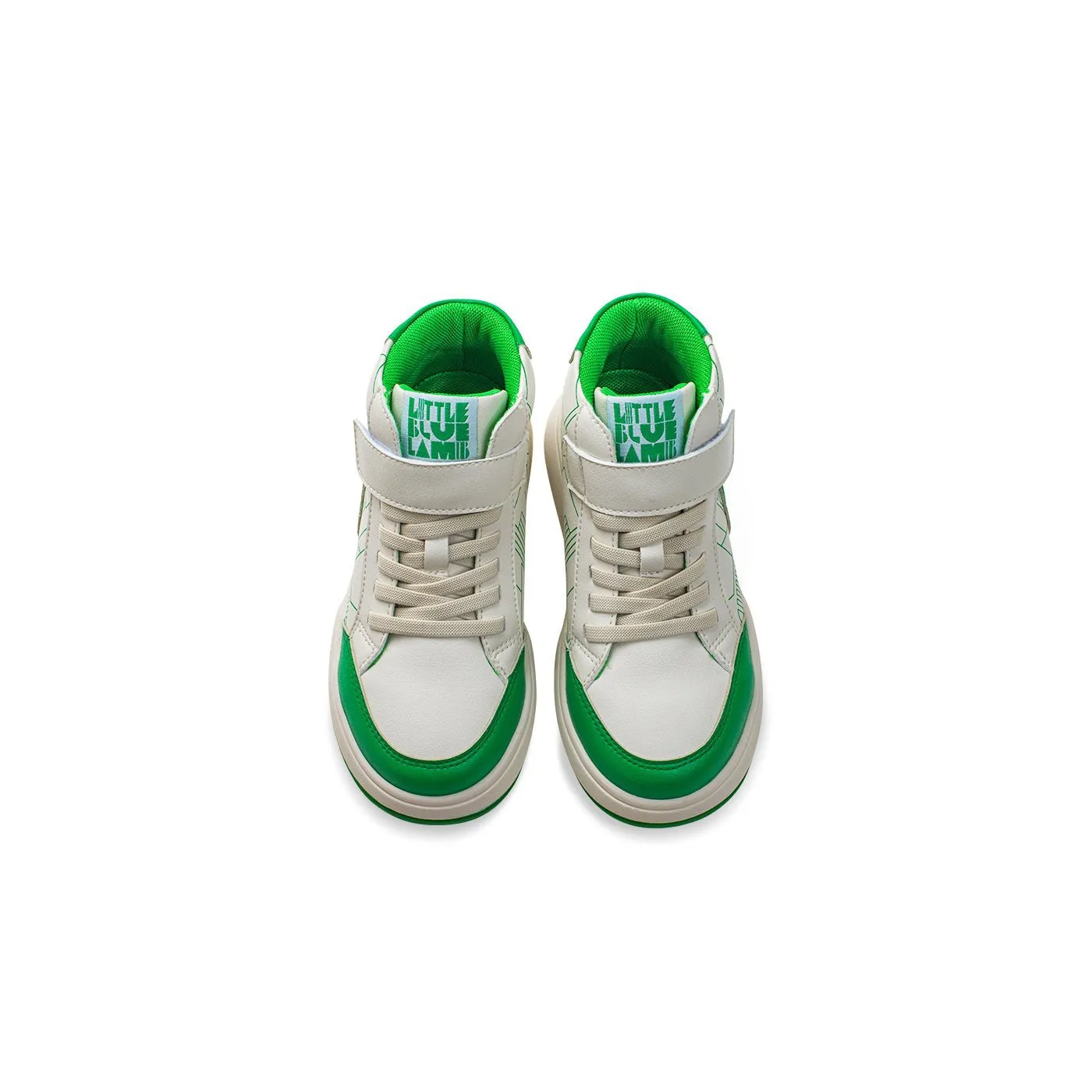 Haus Soft Sole Kids Green High-top Sneakers