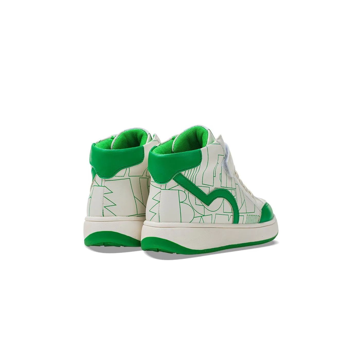 Haus Soft Sole Kids Green High-top Sneakers