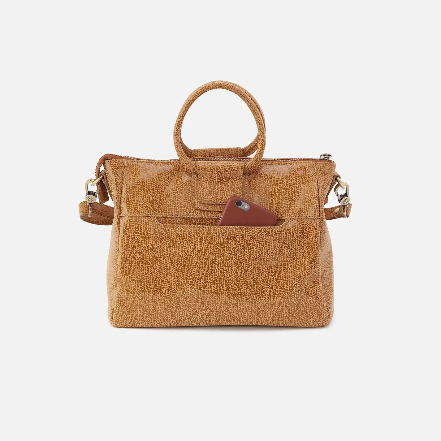 Hobo Sheila Medium - Cedar Crackle Print