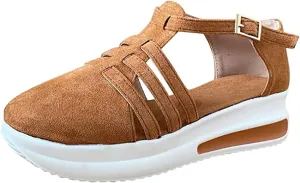 Ladmiple Sneakers For Women Comfortable Shoes Slip On Platform Shoes Fashion Dressy Casual Summer Walking Flats Loafers