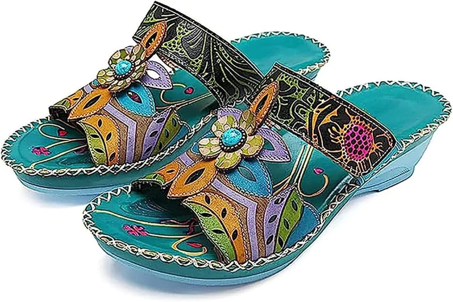 Ladmiple Summer Sandals For Women 2024 Trendy Casual Orthopedic Slippers Arch Support Comfortable Walking Orthotic Flip Flops