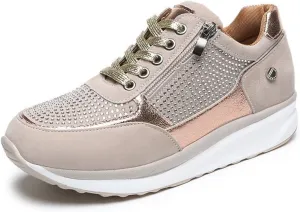 Lausiuoe Women's Fashion Sneakers Slip On Walking Tennis Shoes Slip On Lightweight Casual Sneakers for Gym Travel Work