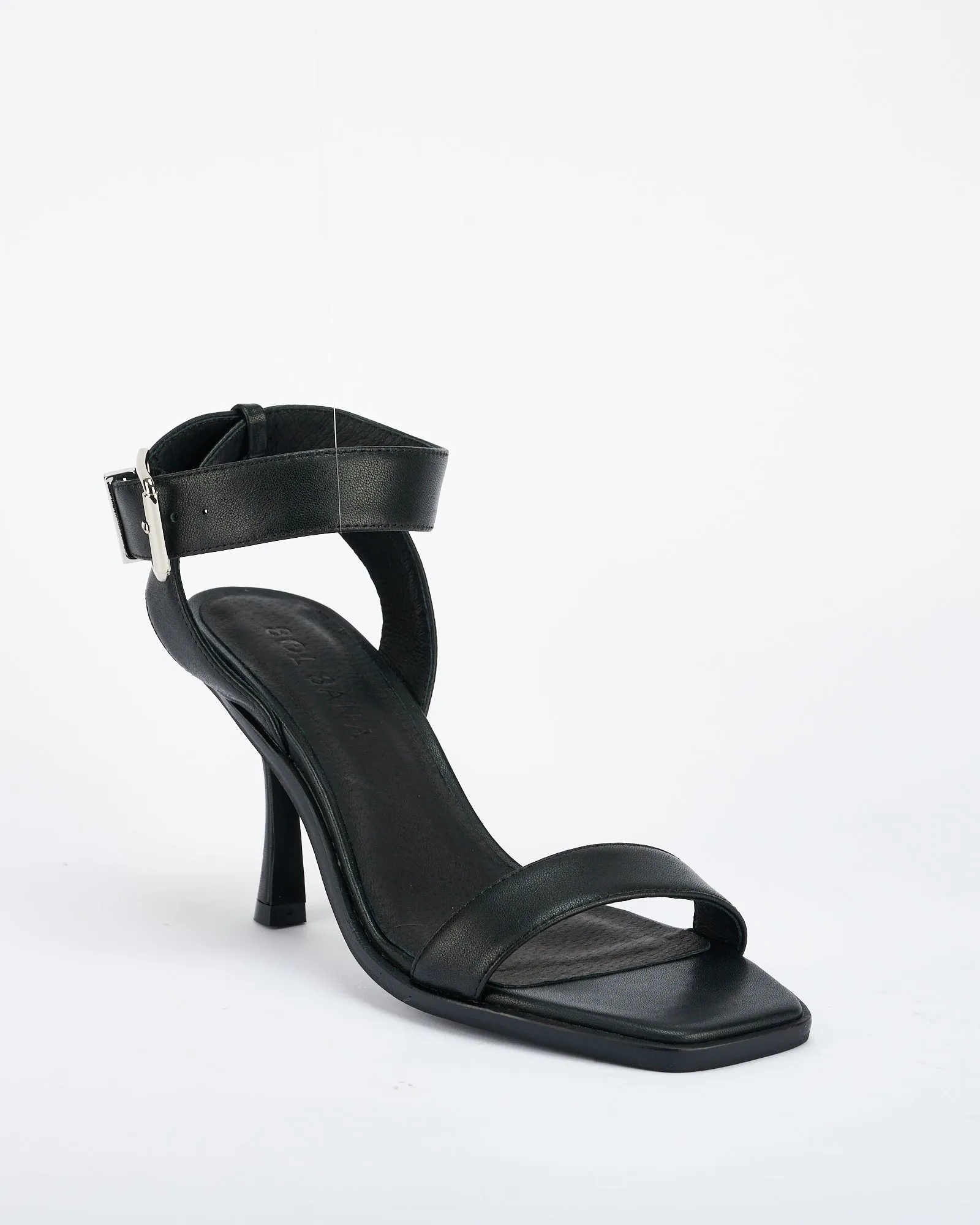 Lelu Heel Black/Silver