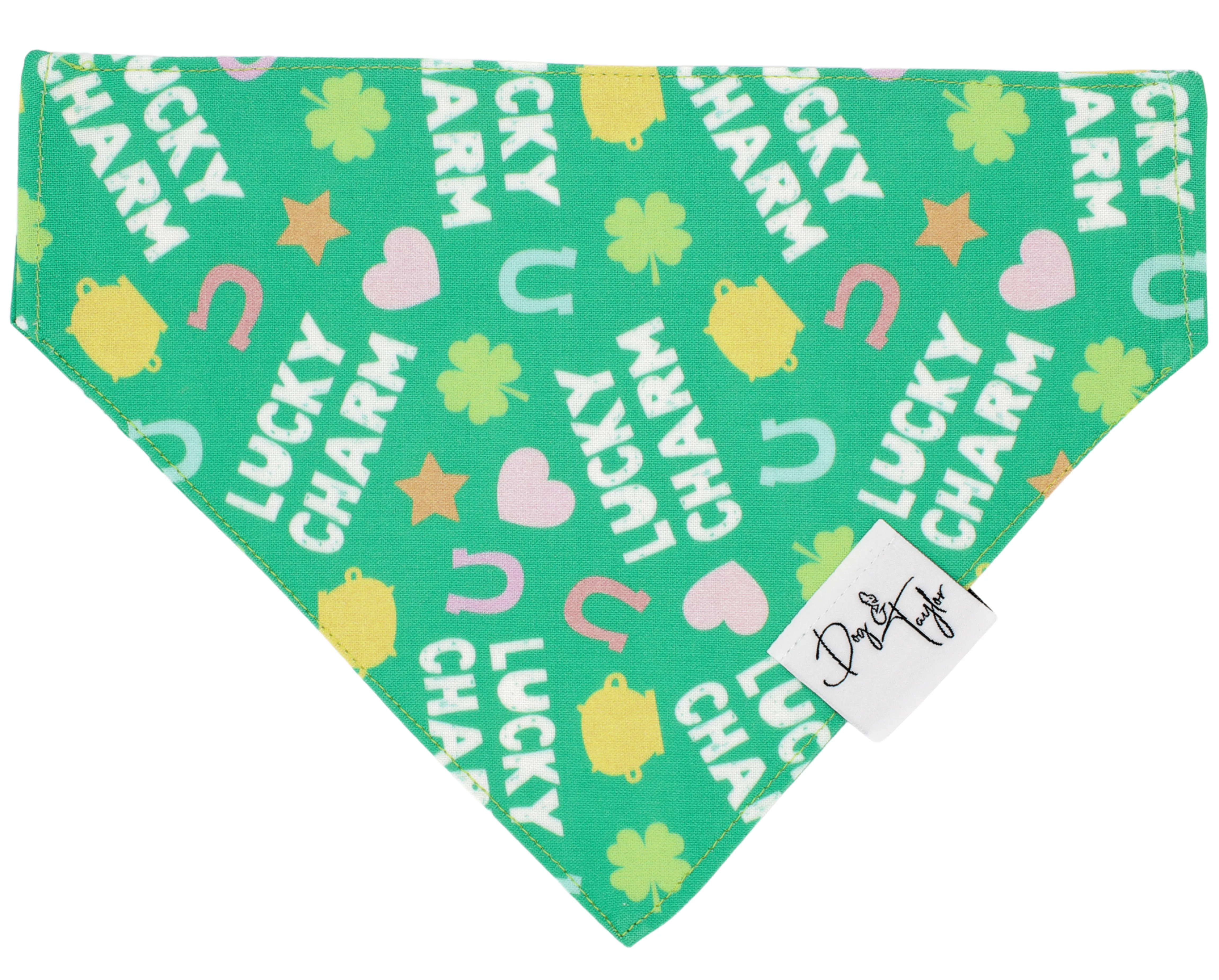 Lucky Charm Dog Bandana