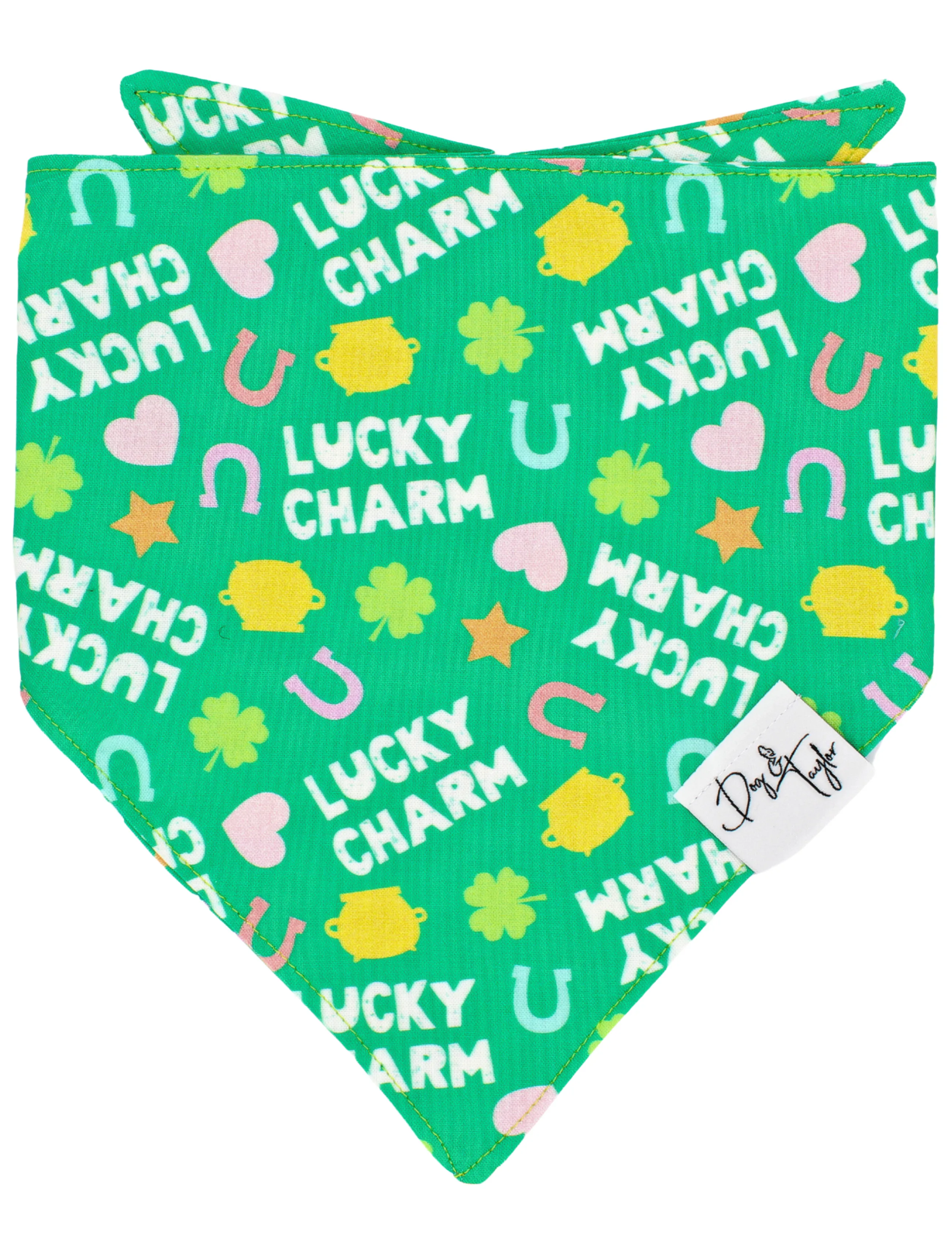 Lucky Charm Dog Bandana