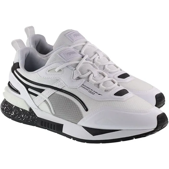 Puma Trainers Mens Mirage Tech Bubble White Black
