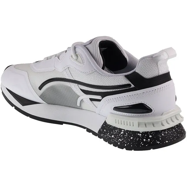 Puma Trainers Mens Mirage Tech Bubble White Black