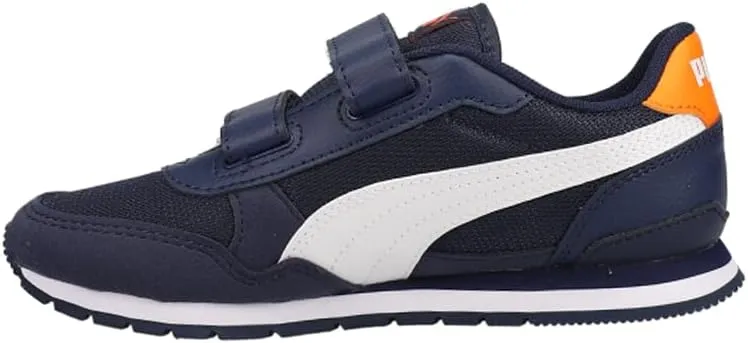 PUMA Unisex-Child St Runner Hook and Loop Sneaker