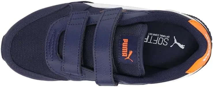 PUMA Unisex-Child St Runner Hook and Loop Sneaker
