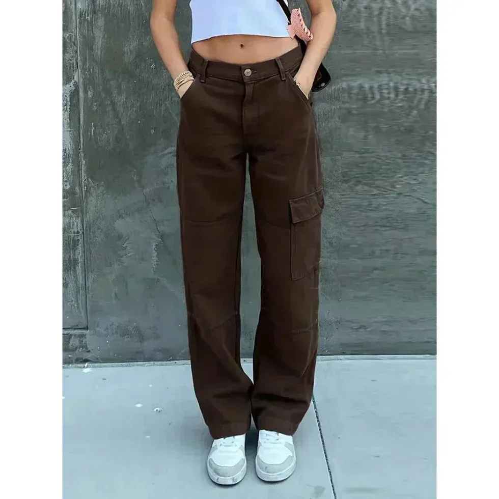 Relaxte Cargo Broek voor Vrouwen - Comfortabel en Trendy