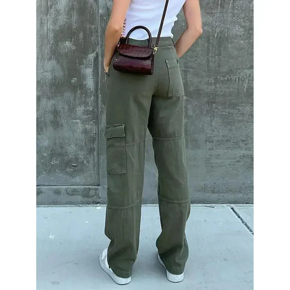 Relaxte Cargo Broek voor Vrouwen - Comfortabel en Trendy