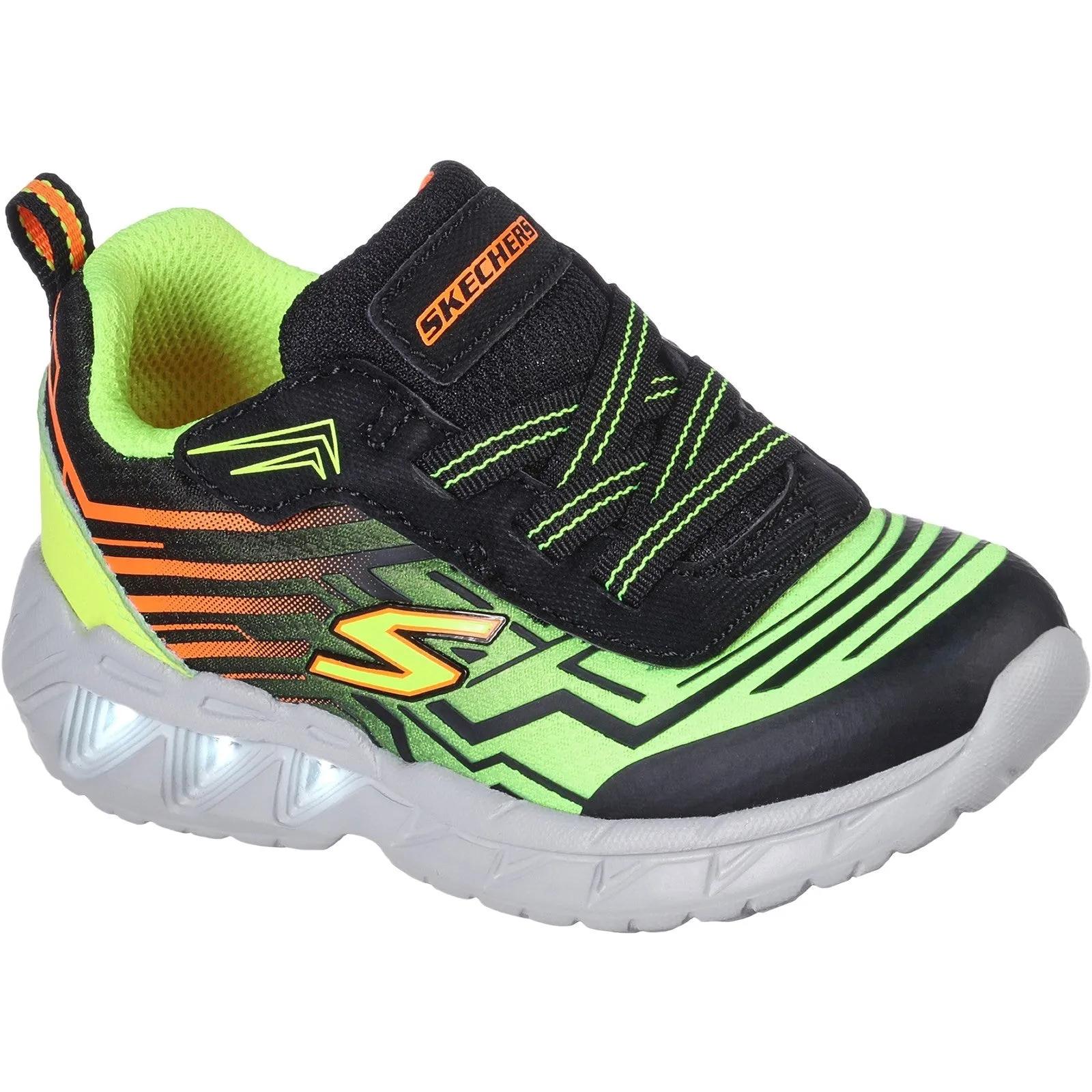 Skechers 401503n BKYL Magna Lights Black