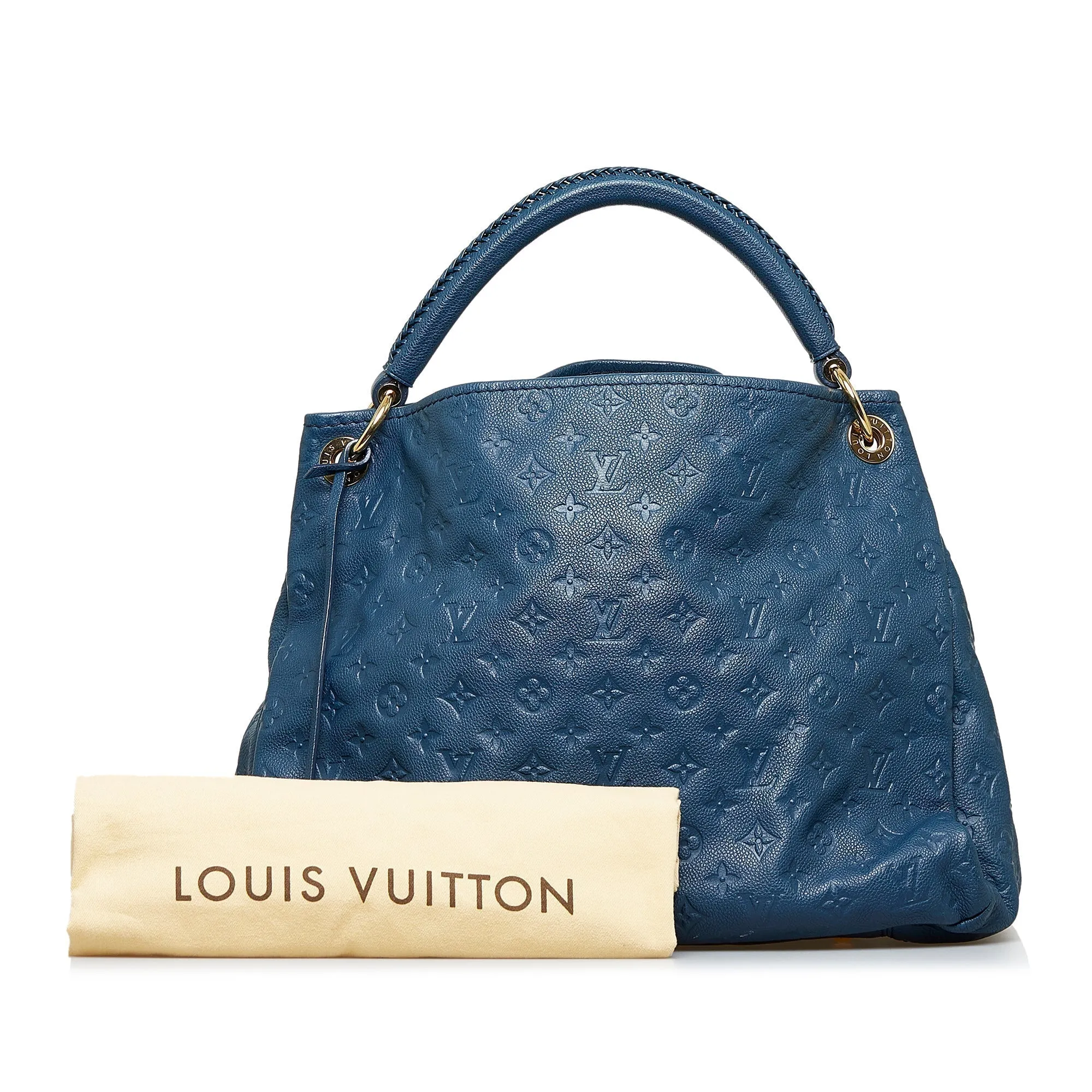 Trendy Inspired Louis Vuitton Arts Mm Blue Monogram Empreinte