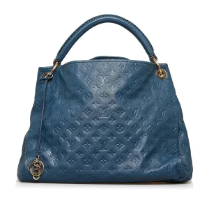 Trendy Inspired Louis Vuitton Arts Mm Blue Monogram Empreinte