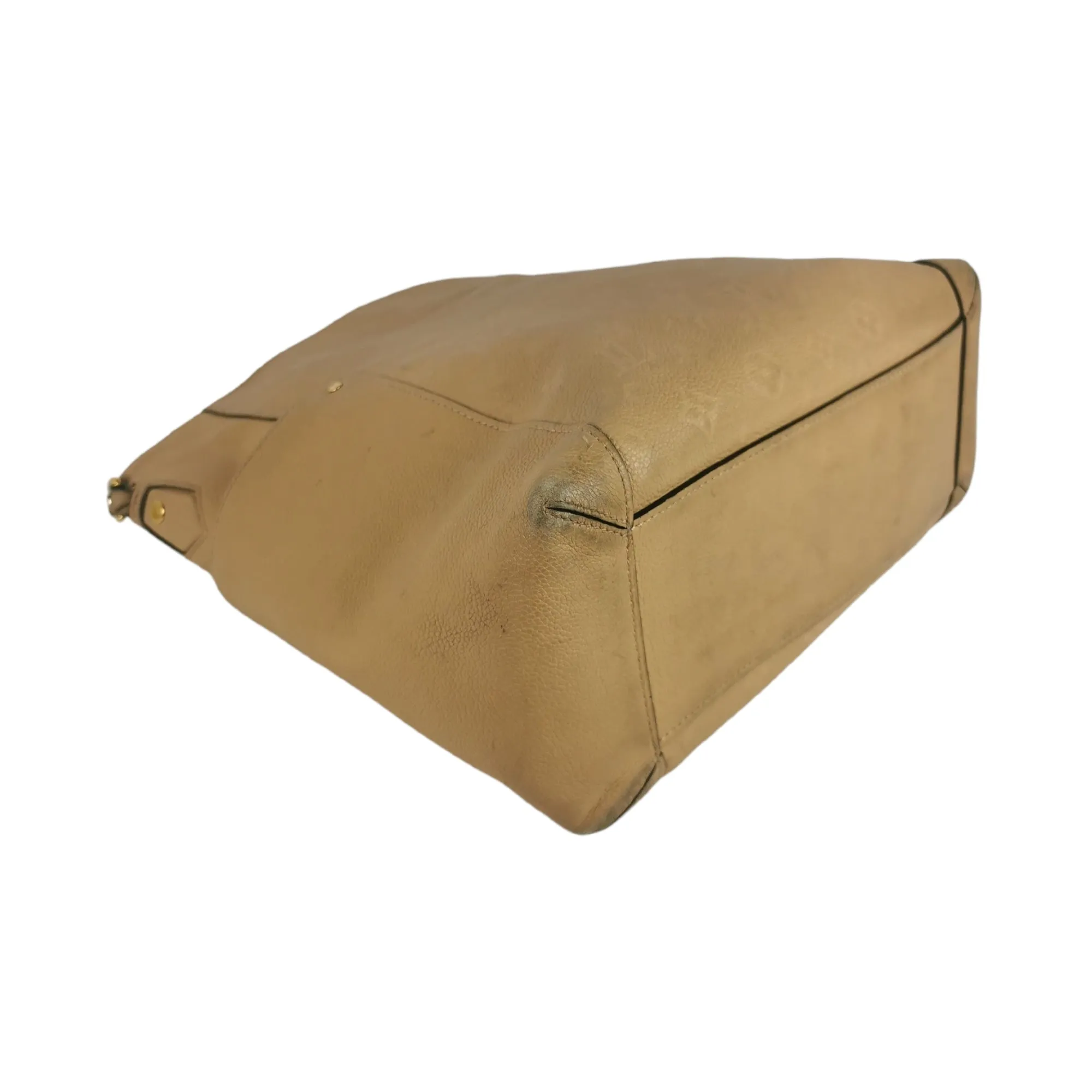 Trendy Inspired Louis Vuitton Bagatelle Beige Monogram Empreinte