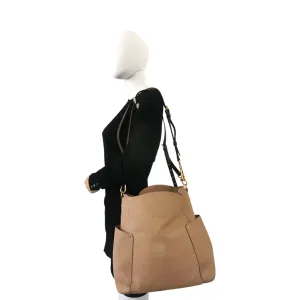 Trendy Inspired Louis Vuitton Bagatelle Beige Monogram Empreinte