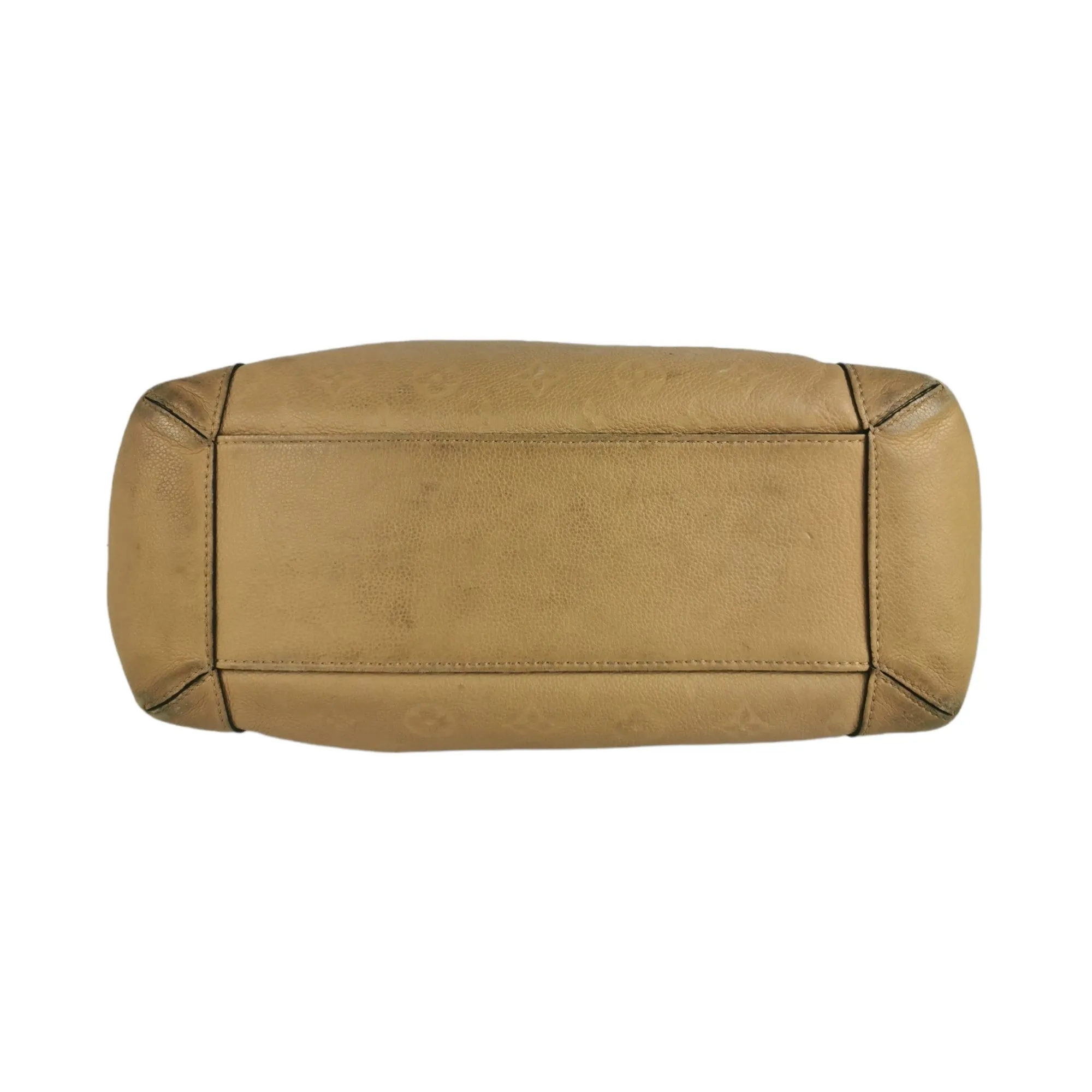 Trendy Inspired Louis Vuitton Bagatelle Beige Monogram Empreinte