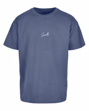 Vintage Blue Heavy T / Signature White Women
