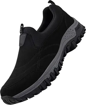 Winter Boots Men's Lined Warm Snow Shoes Width Winter Shoes Snow Boots Outdoor Hiking Lightweight Boots